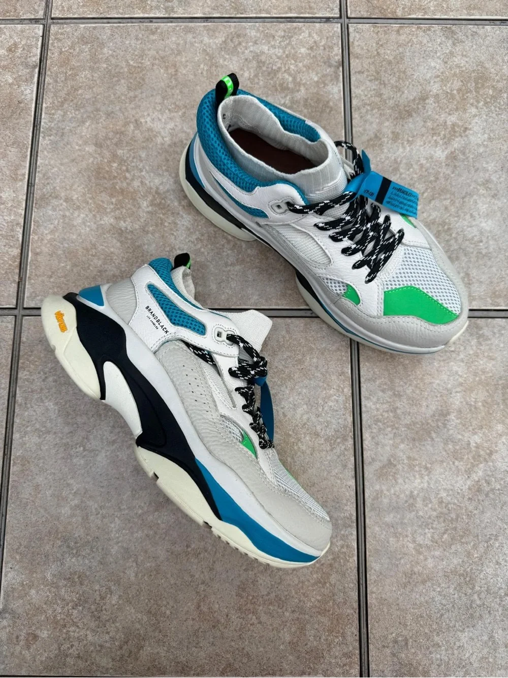 Brandblack Saga chunky sneakers size 7